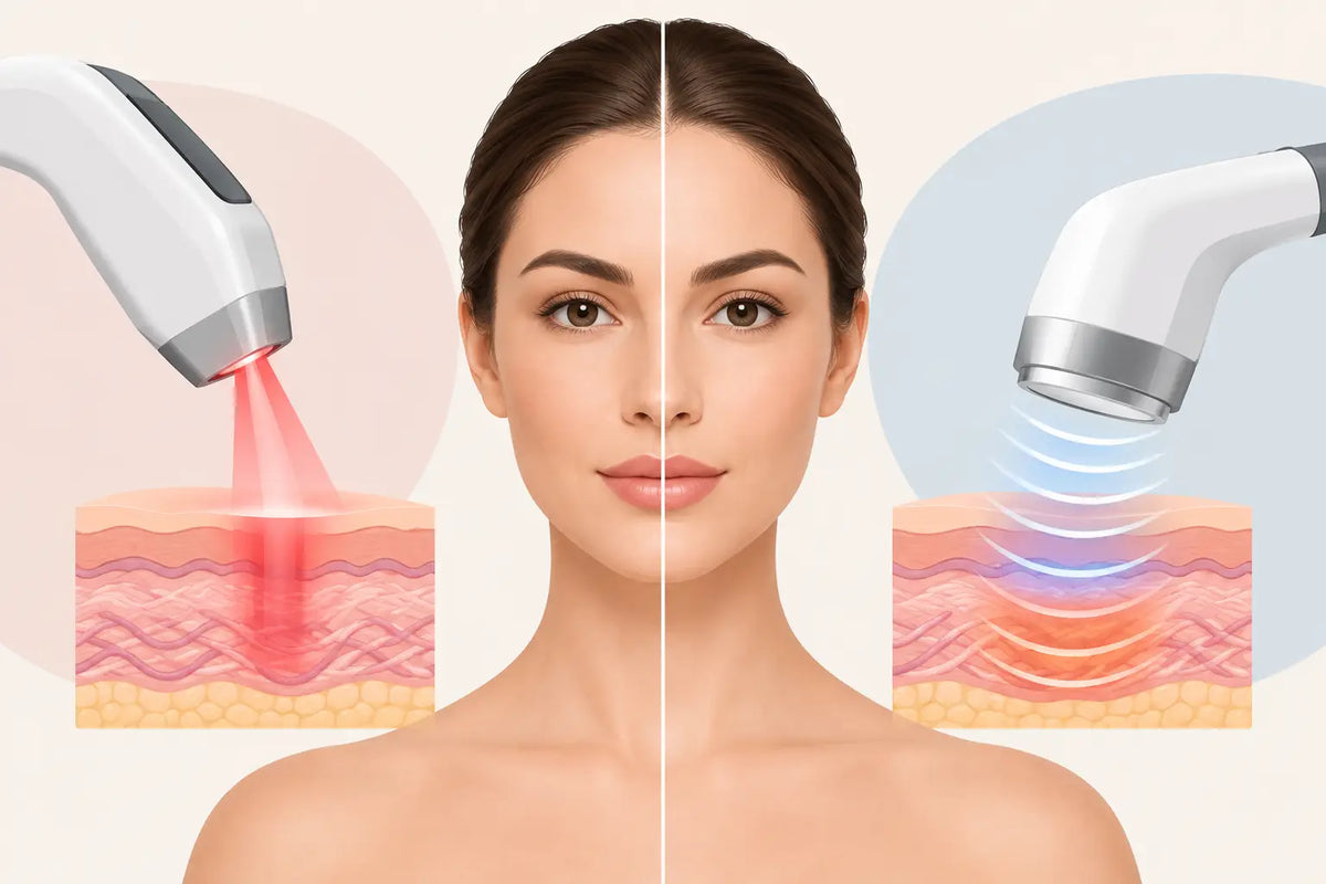 Laser vs Radiofrequency Skin Tightening Compared