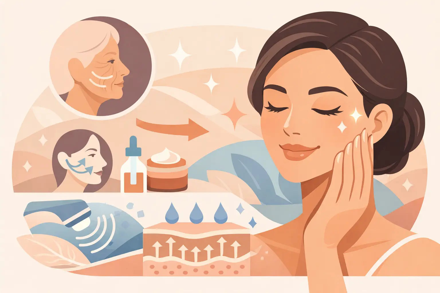 Anti Aging Wrinkle Reducing and Skin Tightening