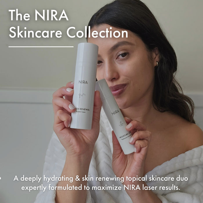 A deeply hydrating & skin renewing skincare duo formulated to maximize NIRA laser results