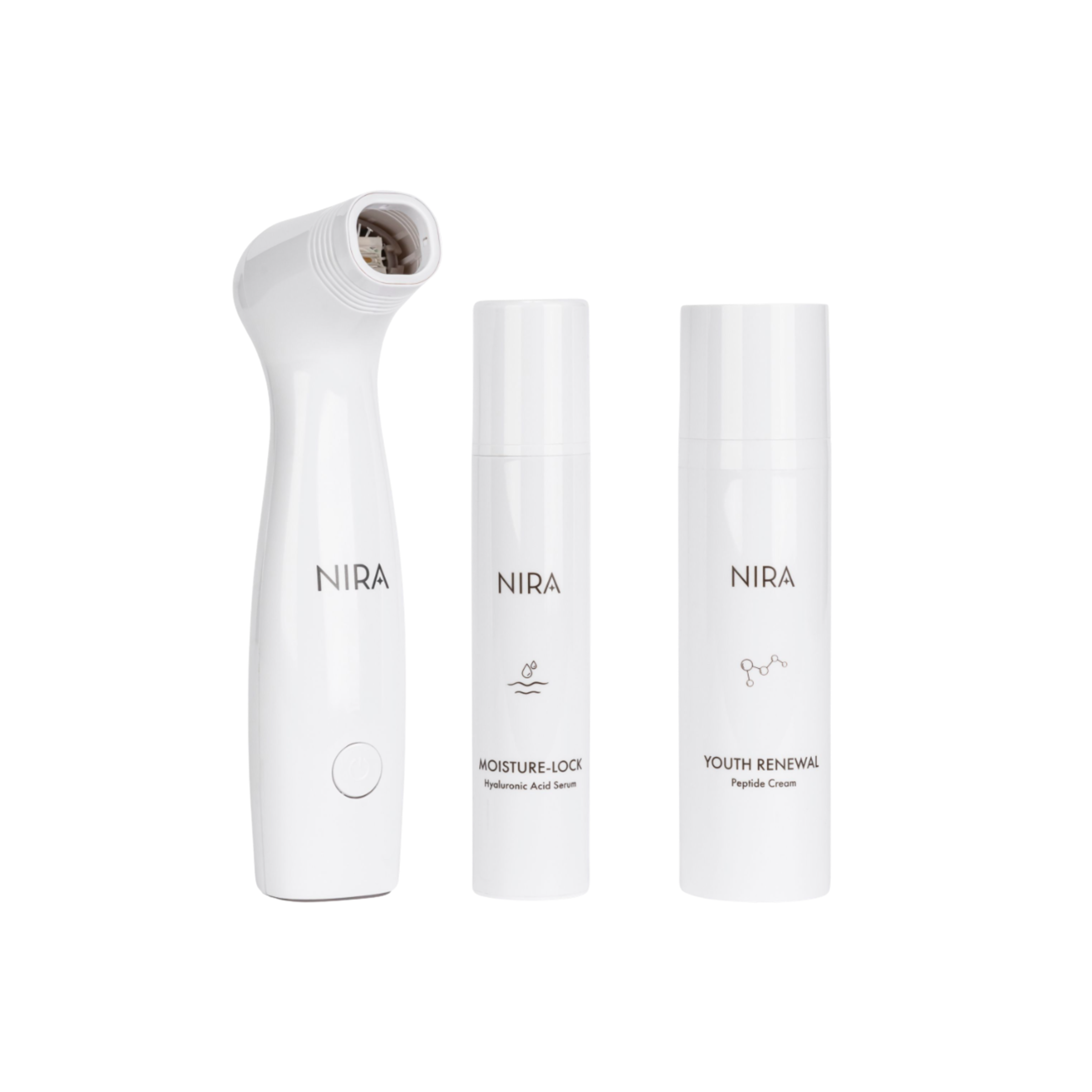 NIRA Pro+ Laser & Skincare Bundle | Most Powerful Anti-Aging Trio
