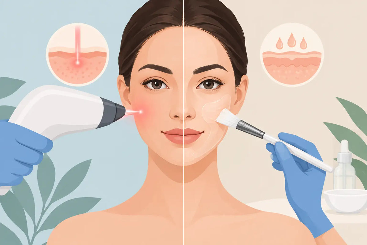 Facial Laser vs Chemical Peel: Which Fits You?