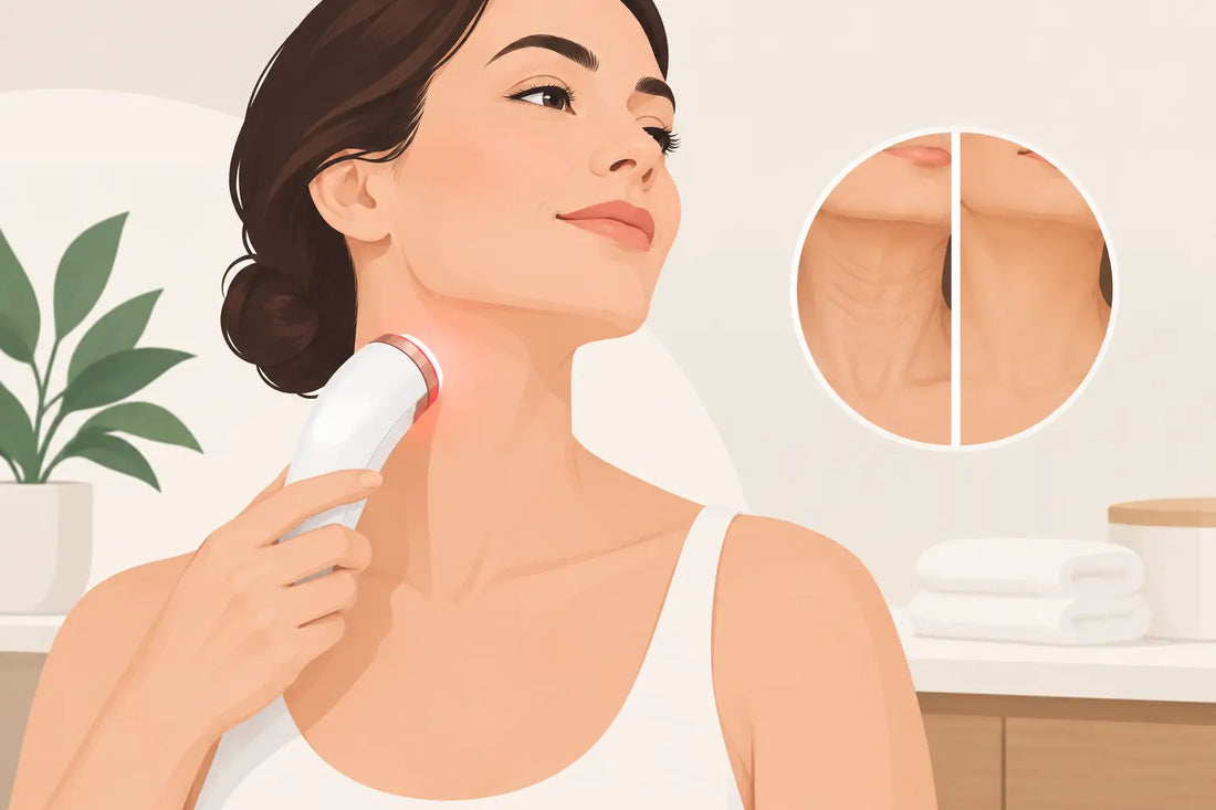Home Laser for Neck Lines: What Actually Works