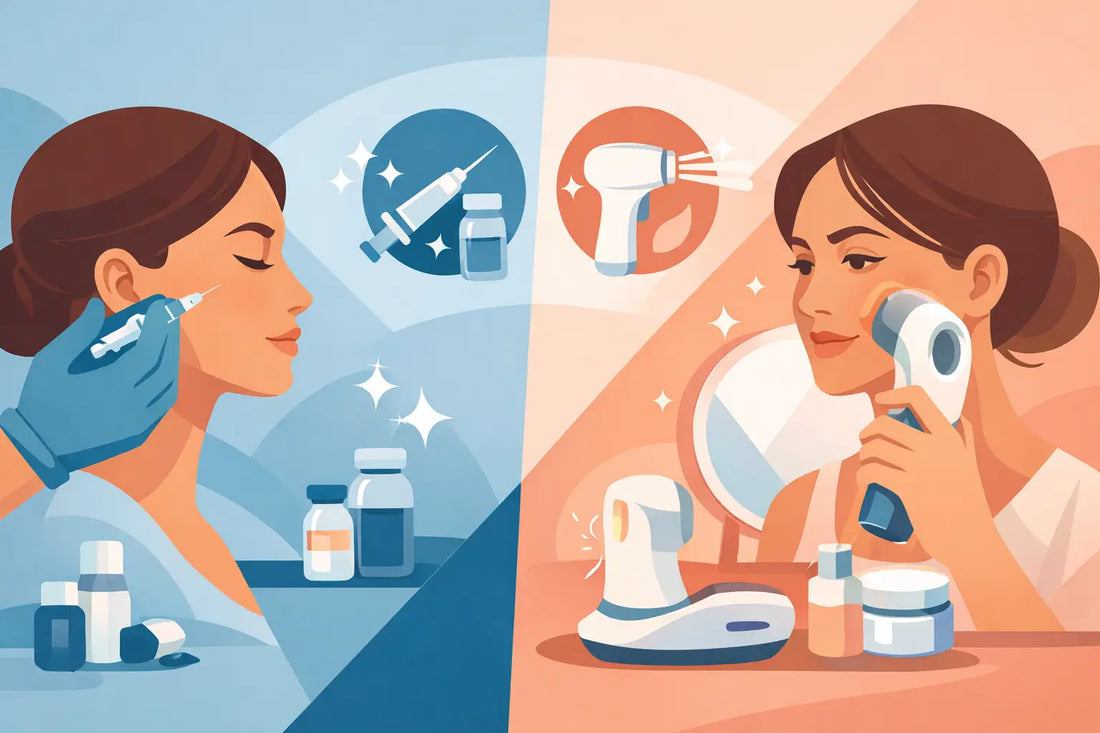 Fillers or Home Lasers: Which Fits Your Goals?