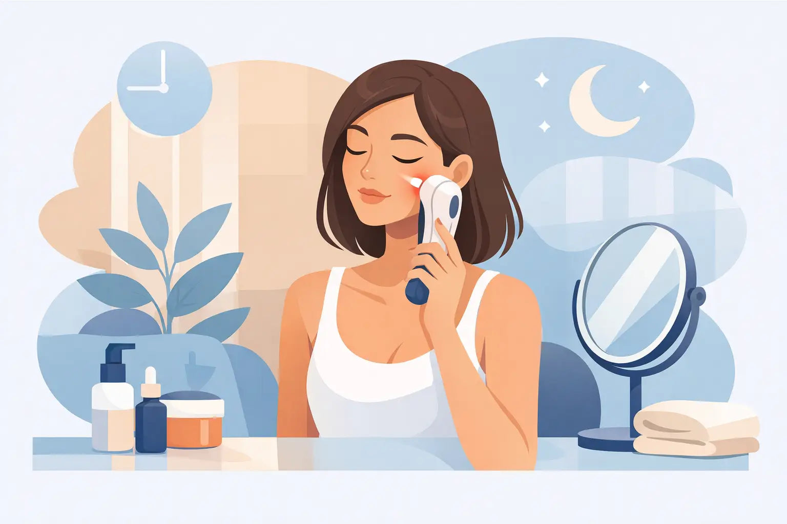 How Often Should You Use a Facial Laser at Home?