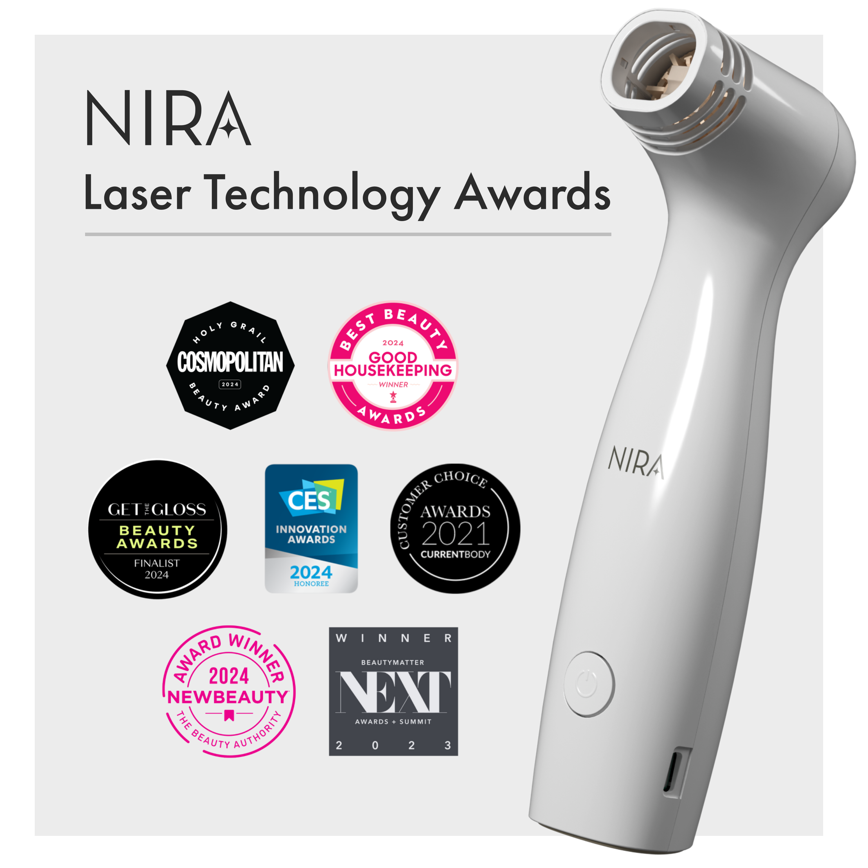 NIRA Pro Laser | At-Home Laser Device for Full Wrinkle Reduction