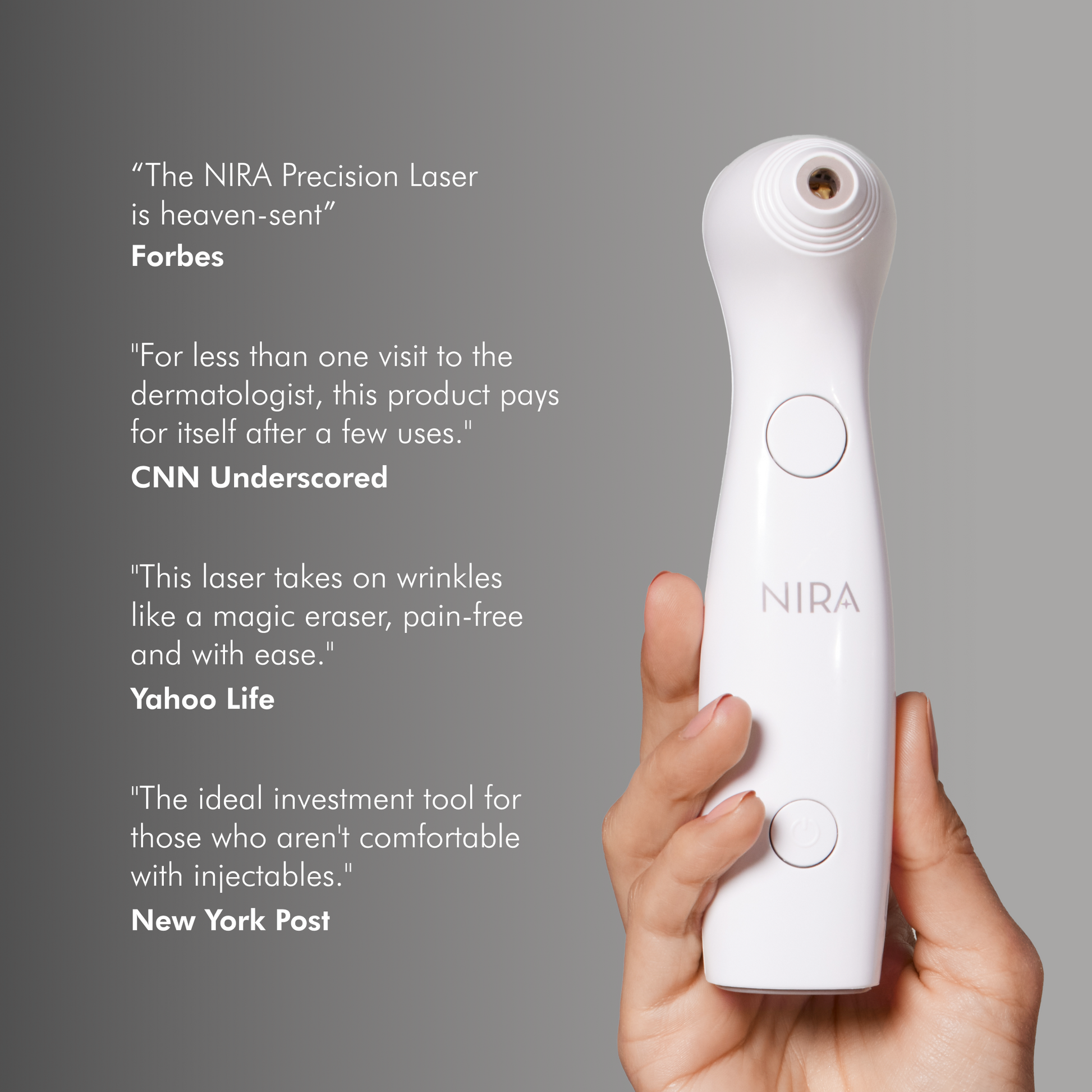 Home Skincare Laser for Under-Eye Wrinkles | NIRA Precision Laser Home Skincare Laser for Under-Eye Wrinkles | NIRA Precision Laser