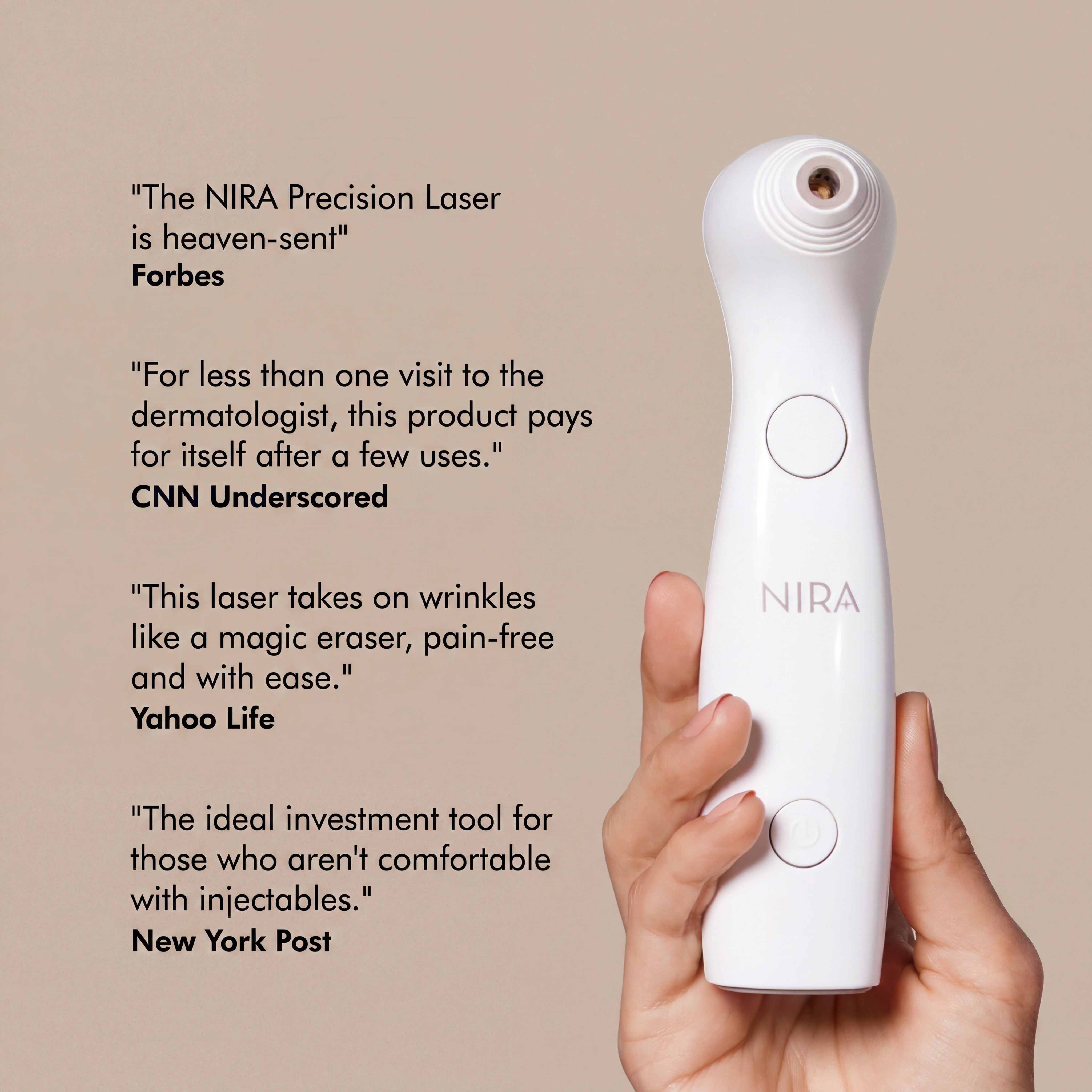 NIRA Precision Laser 美顔器 Home Skincare Laser for Under-Eye Wrinkles | NIRA Precision Laser